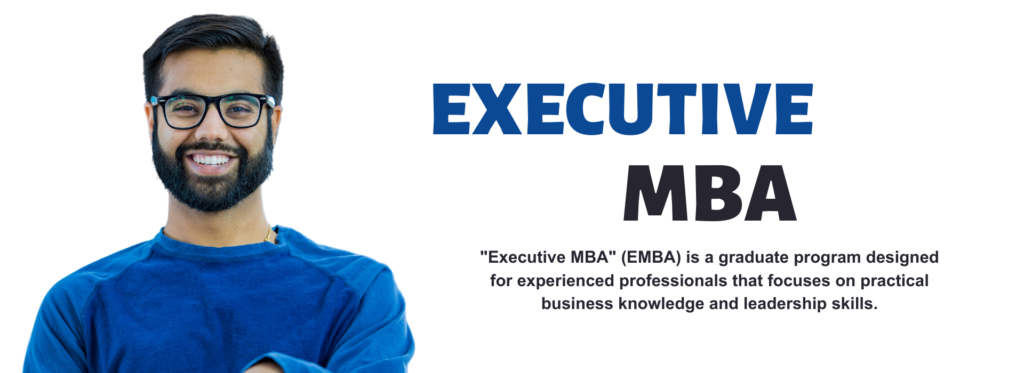 Executive MBA in India